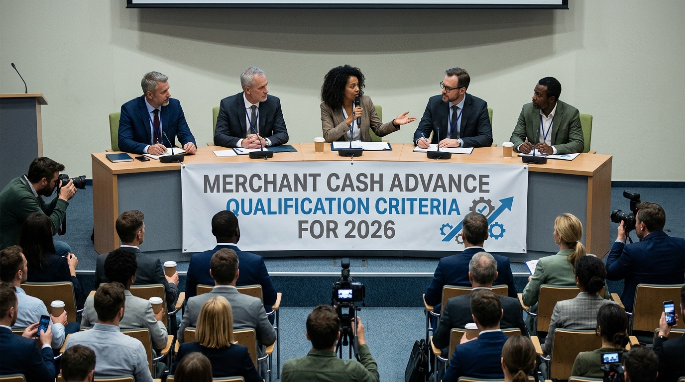 Illustration: Merchant Cash Advance Qualification Criteria for 2026