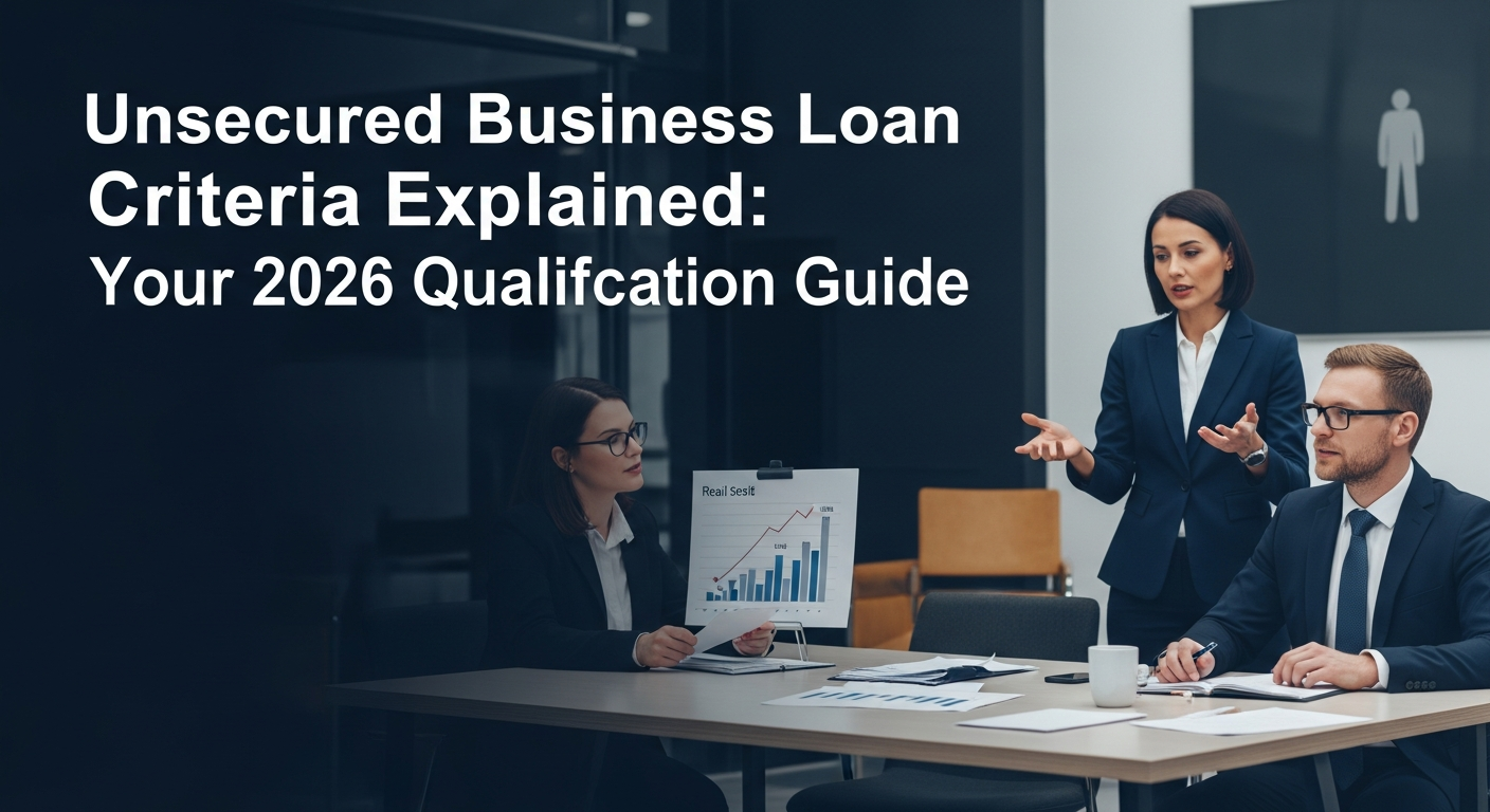 Illustration: Unsecured Business Loan Criteria Explained: Your 2026 Qualification Guide